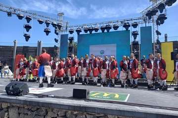 Carrera de Tacones del Carnaval de Telde 2023/TA e Ildefonso Rodríguez.